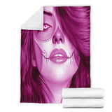 Calavera Fresh Look Design #3 Throw Blanket (Pink Mystic Topaz) - FREE SHIPPING Calavera Fresh Look Design #3 Throw Blanket (Pink Mystic Topaz) - FREE SHIPPING