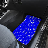 Musical Notes Design #1 (Blue) Car Floor Mats - FREE SHIPPING Musical Notes Design #1 (Blue) Car Floor Mats - FREE SHIPPING