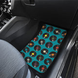 Vinyl Records Design #1 (Blue) Car Floor Mats - FREE SHIPPING Vinyl Records Design #1 (Blue) Car Floor Mats - FREE SHIPPING
