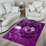 Calavera Fresh Look Design #2 Floor Covering (Horizontal, Purple Night Owl Rose) - FREE SHIPPING Calavera Fresh Look Design #2 Floor Covering (Horizontal, Purple Night Owl Rose) - FREE SHIPPING