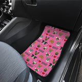 I Love Dogs Car Floor Mats (Richmond SPCA Dark Pink, Front & Back) - FREE SHIPPING I Love Dogs Car Floor Mats (Richmond SPCA Dark Pink, Front & Back) - FREE SHIPPING