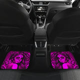 Calavera Fresh Look Design #2 Car Floor Mats (Pink Easy On The Eyes Rose, Front & Back) - FREE SHIPPING Calavera Fresh Look Design #2 Car Floor Mats (Pink Easy On The Eyes Rose, Front & Back) - FREE SHIPPING