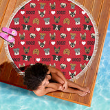 I Love Dogs Beach Blanket - FREE SHIPPING I Love Dogs Beach Blanket - FREE SHIPPING
