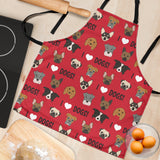 I Love Dogs Apron (Red) - FREE SHIPPING I Love Dogs Apron (Red) - FREE SHIPPING