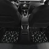 Musical Notes Design #1 (Black) Car Floor Mats - FREE SHIPPING Musical Notes Design #1 (Black) Car Floor Mats - FREE SHIPPING