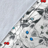 Cats Galore Throw Blanket - FREE SHIPPING Cats Galore Throw Blanket - FREE SHIPPING
