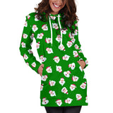 Ugly Christmas Sweater Hoodie Dress - Santa Claus Design #1 (Green) - For Small To Plus Size Divas - FREE SHIPPING Ugly Christmas Sweater Hoodie Dress - Santa Claus Design #1 (Green) - For Small To Plus Size Divas - FREE SHIPPING