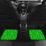 Musical Notes Design #1 (Green) Car Floor Mats - FREE SHIPPING Musical Notes Design #1 (Green) Car Floor Mats - FREE SHIPPING