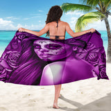 Calavera Fresh Look Design #2 Sarong (Purple Night Owl Rose) - FREE SHIPPING Calavera Fresh Look Design #2 Sarong (Purple Night Owl Rose) - FREE SHIPPING
