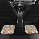 Crazy Cats Car Floor Mats (Front & Back) - FREE SHIPPING Crazy Cats Car Floor Mats (Front & Back) - FREE SHIPPING
