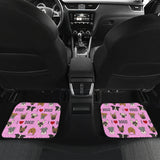 I Love Dogs Car Floor Mats (Richmond SPCA Light Pink, Front & Back) - FREE SHIPPING I Love Dogs Car Floor Mats (Richmond SPCA Light Pink, Front & Back) - FREE SHIPPING