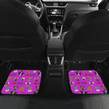 I Love Dogs Car Floor Mats (FPD Lilac, Front & Back) - FREE SHIPPING I Love Dogs Car Floor Mats (FPD Lilac, Front & Back) - FREE SHIPPING