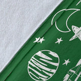 Astronomy Chalkboard Throw Blanket (Green) - FREE SHIPPING Astronomy Chalkboard Throw Blanket (Green) - FREE SHIPPING