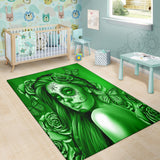 Calavera Fresh Look Design #2 Floor Covering (Vertical, Green Lime Rose) - FREE SHIPPING Calavera Fresh Look Design #2 Floor Covering (Vertical, Green Lime Rose) - FREE SHIPPING