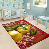 Calavera Fresh Look Design #2 Floor Covering (Horizontal, Yellow Smiley Face Rose) - FREE SHIPPING Calavera Fresh Look Design #2 Floor Covering (Horizontal, Yellow Smiley Face Rose) - FREE SHIPPING