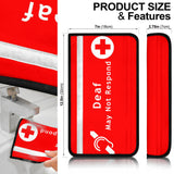 Deaf Seat Belt Covers - FREE SHIPPING Deaf Seat Belt Covers - FREE SHIPPING