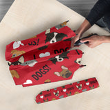I Love Dogs Umbrella (Red) - FREE SHIPPING I Love Dogs Umbrella (Red) - FREE SHIPPING