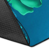 Calavera Fresh Look Design #2 Floor Covering (Horizontal, Turquoise Tiffany Rose) - FREE SHIPPING Calavera Fresh Look Design #2 Floor Covering (Horizontal, Turquoise Tiffany Rose) - FREE SHIPPING