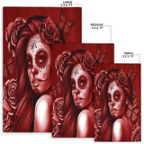Calavera Fresh Look Design #2 Floor Covering (Vertical, Red Freedom Rose) - FREE SHIPPING Calavera Fresh Look Design #2 Floor Covering (Vertical, Red Freedom Rose) - FREE SHIPPING