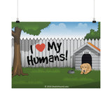 I Love My Humans  Dealio Hound I Love My Humans  Dealio Hound