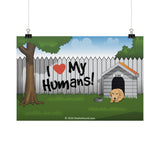 I Love My Humans  Dealio Hound I Love My Humans  Dealio Hound