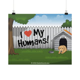 I Love My Humans  Dealio Hound I Love My Humans  Dealio Hound