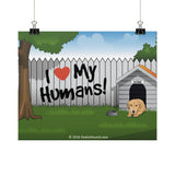 I Love My Humans  Dealio Hound I Love My Humans  Dealio Hound