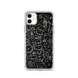 Science Chalkboard iPhone Phone Case (Black) Science Chalkboard iPhone Phone Case (Black)