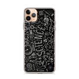 Science Chalkboard iPhone Phone Case (Black) Science Chalkboard iPhone Phone Case (Black)