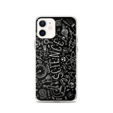 Science Chalkboard iPhone Phone Case (Black) Science Chalkboard iPhone Phone Case (Black)