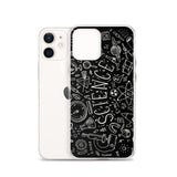 Science Chalkboard iPhone Phone Case (Black) Science Chalkboard iPhone Phone Case (Black)