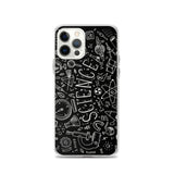 Science Chalkboard iPhone Phone Case (Black) Science Chalkboard iPhone Phone Case (Black)
