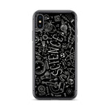 Science Chalkboard iPhone Phone Case (Black) Science Chalkboard iPhone Phone Case (Black)