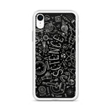 Science Chalkboard iPhone Phone Case (Black) Science Chalkboard iPhone Phone Case (Black)
