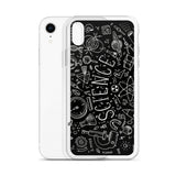 Science Chalkboard iPhone Phone Case (Black) Science Chalkboard iPhone Phone Case (Black)