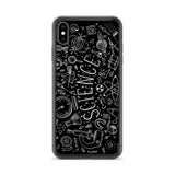 Science Chalkboard iPhone Phone Case (Black) Science Chalkboard iPhone Phone Case (Black)