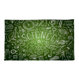 Science Chalkboard Pillow Cover (Green) Science Chalkboard Pillow Cover (Green)
