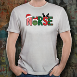 Nurse Grinch Unisex Tee (Ash Grey, Cyber Pink, Purple, White)