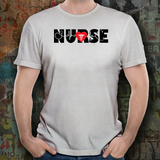 Nurse Heartbeat Unisex Tee (Ash Grey, Pink Purple, White)