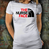 The Nurse Face Unisex Tee (Ash Grey, White)