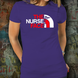 The Nurse Face Unisex Tee (Black, Purple)