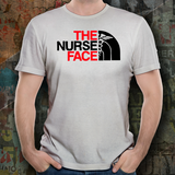 The Nurse Face Unisex Tee (Ash Grey, White)