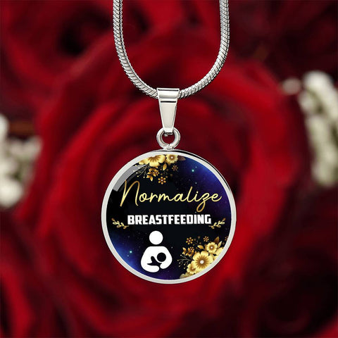 Normalize Breastfeeding Necklace