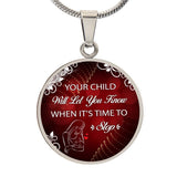 Your Child Will Let You Know When It's Time To Stop Breastfeeding Necklace