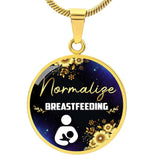 Normalize Breastfeeding Necklace