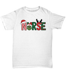 Nurse Grinch Unisex Tee (Ash Grey, Cyber Pink, Purple, White)