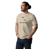 Veni Vidi Haiku Scripsi — Haiku Poet T-Shirt Organic Cotton Unisex T-Shirt (Desert Dusk)