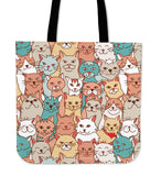 Crazy Cats Collection Cloth Tote