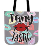 Fang Tastic Halloween Trick Or Treat Cloth Tote Goody Bag