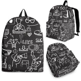 Business Success Chalkboard Backpack Design #1 - FREE SHIPPING